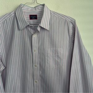 UNTUCKit Striped Button Down Long Sleeve Shirt